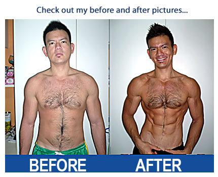 Daniel Ho's Before and After Picture